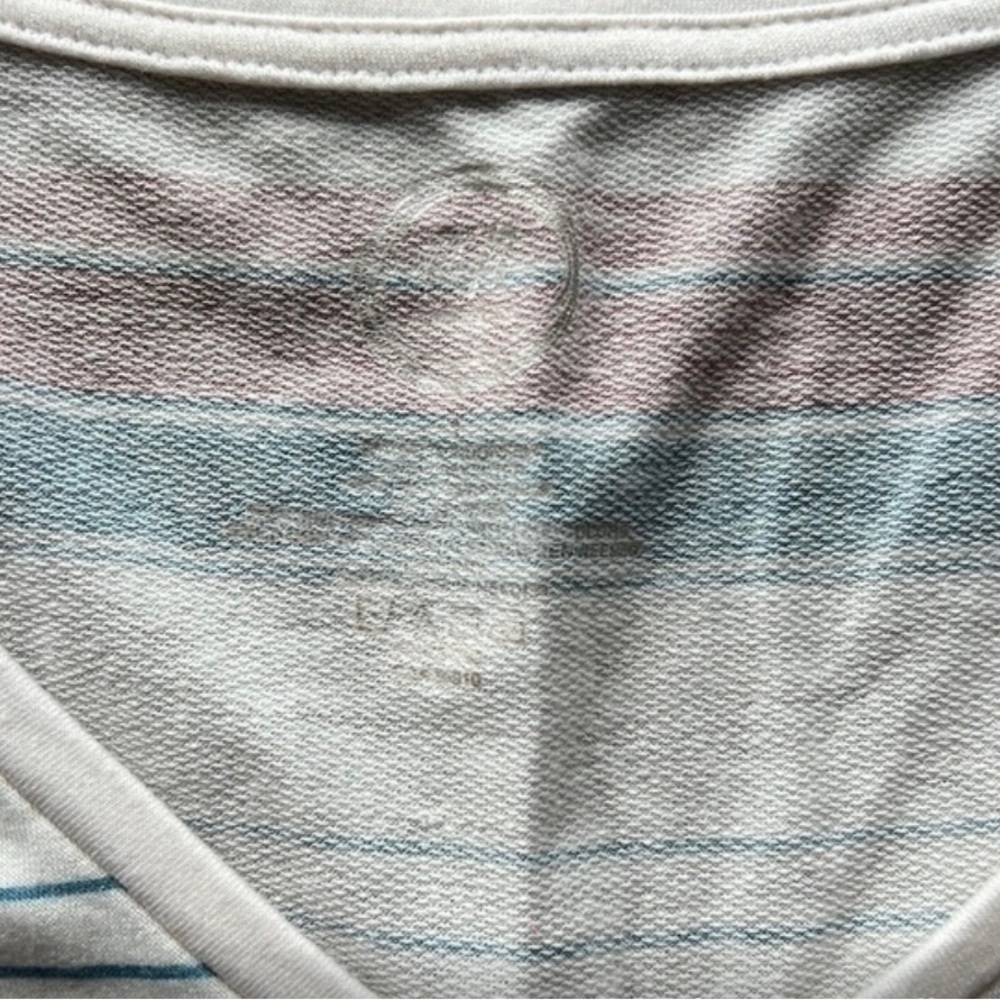 Maurices Multicolor Striped Pocket Tee With Pocket - Picture 4 of 4